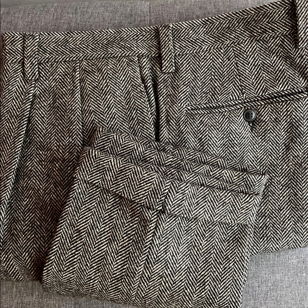 Men’s Tweed wool slacks